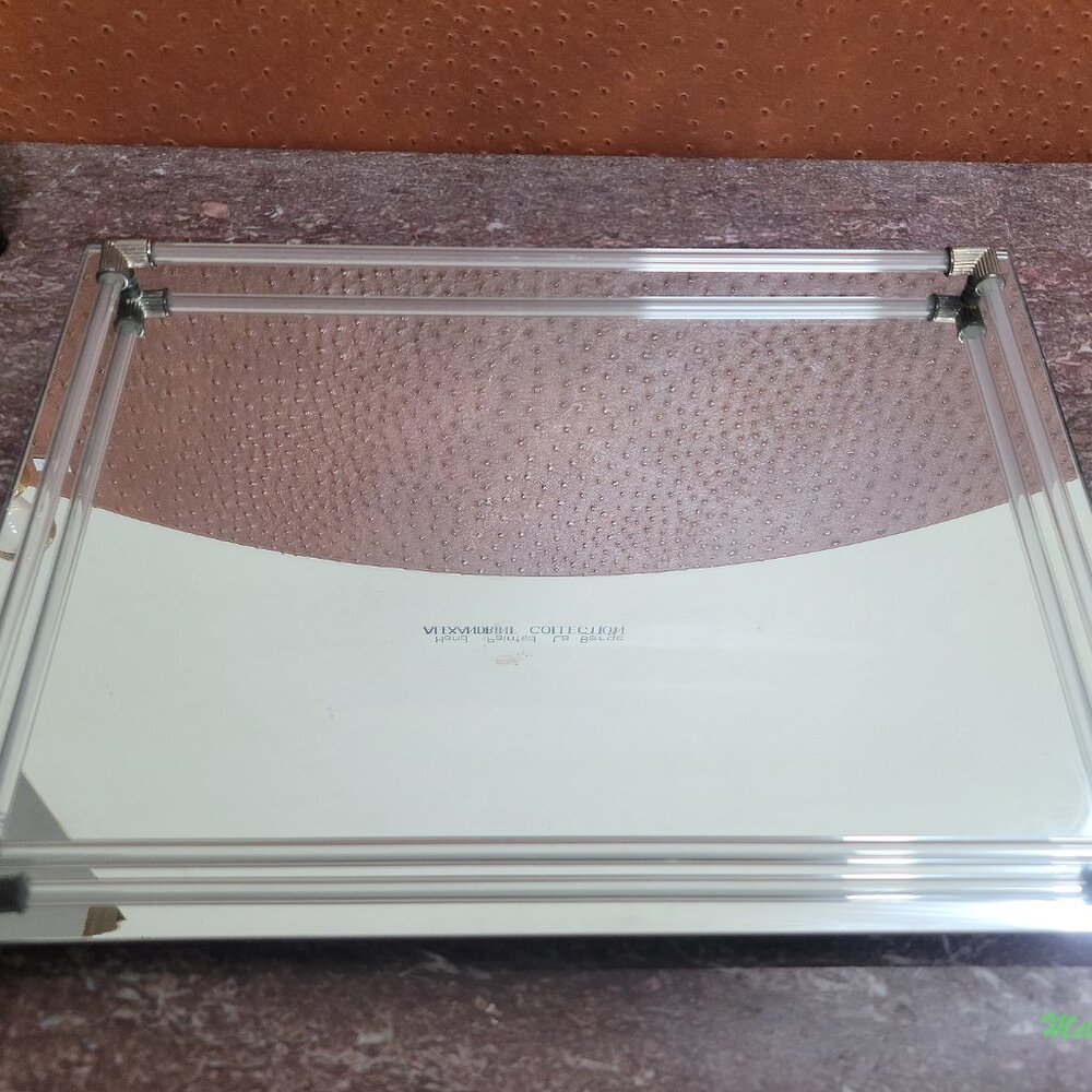 Vintage 1980s Lucite Vanity Tray